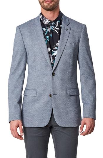 Men's 7 Diamonds Felico Trim Fit Sport Coat - Blue