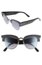 Women's Tom Ford Alexandra 51mm Sunglasses - Black/ Smoke