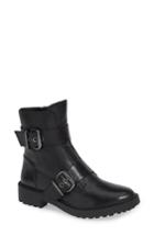 Women's Linea Paolo Teigan Moto Bootie M - Black