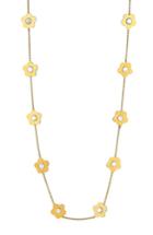 Women's Asha Lulu Mother-of-pearl Station Necklace