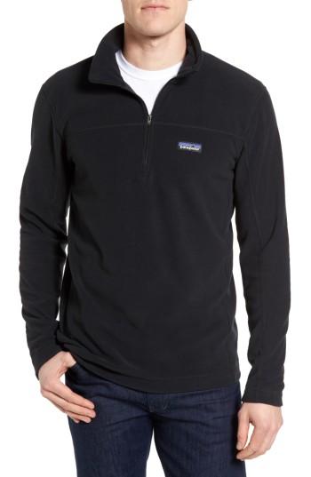 Men's Patagonia Fleece Pullover - Black