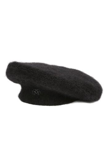 Women's Maison Michel 'mich' Stretch Beret - Black