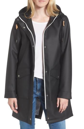 Women's Levi's Rain Jacket - Black