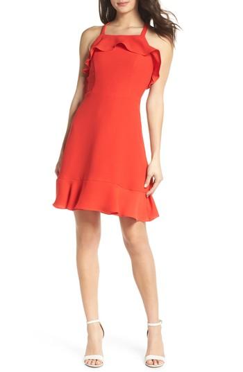 Women's 19 Cooper Ruffle Halter Dress - Pink