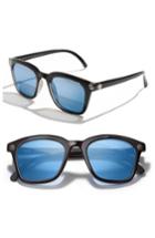 Men's Sunski Moraga 47mm Polarized Sunglasses - Black Aqua