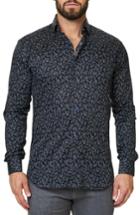 Men's Maceoo Luxor Funky Chemistry Trim Fit Sport Shirt (m) - Black