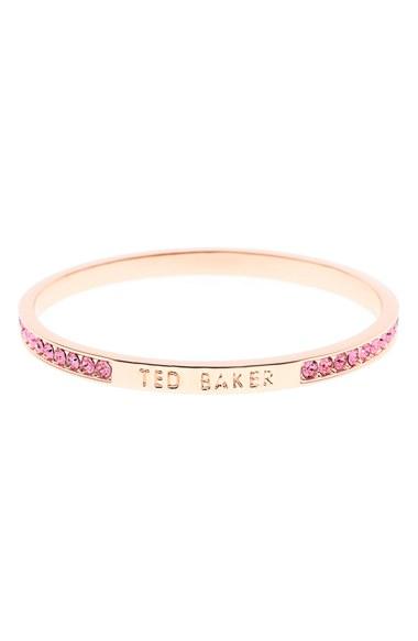Women's Ted Baker London 'clem' Narrow Crystal Bangle