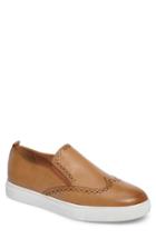 Men's Zanzara Bacher Wingtip Slip-on Sneaker .5 M - Brown