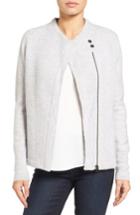 Women's Caslon Knit Sweater Coat, Size - Grey