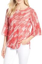 Women's Nic+zoe Zambra Top - Red