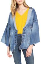 Women's True Religion Brand Jeans Deconstructed Jacket - Blue