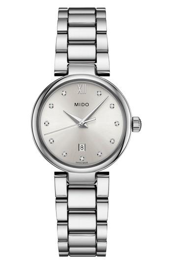 Women's Mido Baroncelli Diamond Bracelet Watch, 28mm