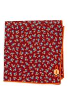 Men's Armstrong & Wilson Frankie Floral Cotton Pocket Square