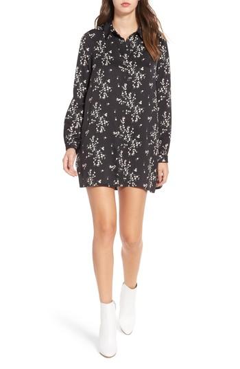 Women's L'academie The Swing Shirtdress - Black
