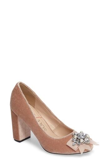 Women's Sole Society Primrose Embellished Pump M - Grey