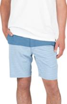 Men's Volcom Block Hybrid Shorts - Blue