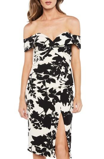 Women's Bardot Botanica Off The Shoulder Dress - White