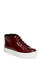 Women's Kenneth Cole New York Janette High Top Platform Sneaker .5 M - Purple