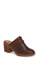 Women's Sofft Solano Studded Mule .5 M - Brown