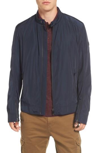 Men's Boss Orange Olawton Moto Jacket R - Blue