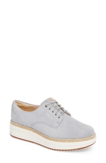 Women's Clarks Teadale Rhea Sneaker M - Grey