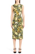 Women's Alexander Mcqueen Military Dress Us / 42 It - Black