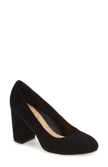 Women's Bella Vita 'nara' Block Heel Pump N - Black