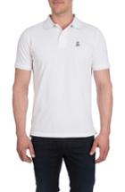 Men's Psycho Bunny Neon Collar Polo (s) - White