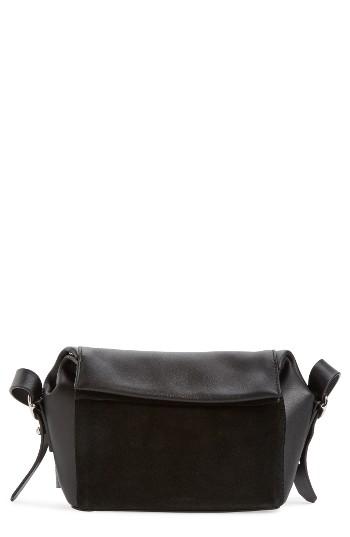 Allsaints Small Maya Calfskin Crossbody Bag -