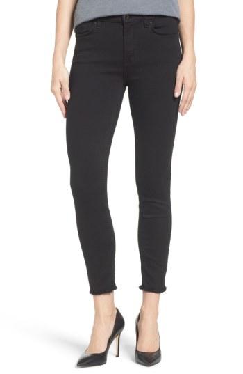 Women's Jen7 Raw Hem Skinny Jeans