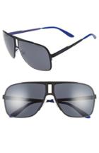 Men's Carrera Eyewear '121/s' 62mm Aviator Sunglasses - Matte Black