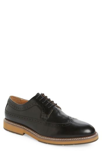 Men's Zanzara Kooning Wingtip .5 M - Black