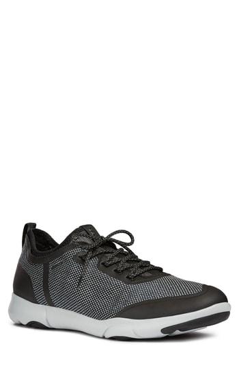 Men's Geox Nebula X 3 Low Top Sneaker Us / 39eu - Black