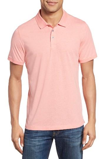 Men's Jeremy Argyle Jersey Polo - Coral