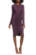 Women's Leith Ruched Front Dress - Purple