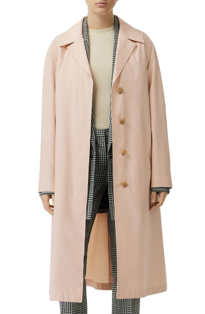 Women's Burberry Edenderry Trench Coat - Pink