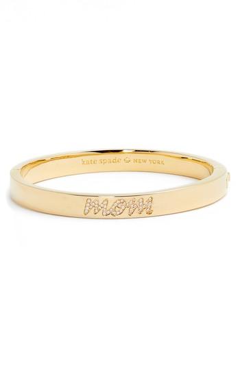 Women's Kate Spade New York Mom Knows Best Pave Mom Bangle