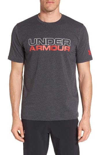 Men's Under Armour Stacked Wordmark Fit T-shirt