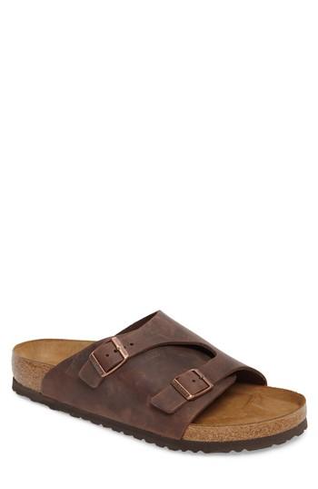 Men's Birkenstock Zurich Slide Sandal -13.5us / 46eu D - Brown