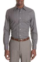 Men's Canali Fit Check Sport Shirt