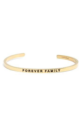 Women's Mantraband Forever Family Cuff