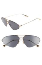 Women's Dior Stellaire 5 62mm Oversize Sunglasses - Black/ Rose Gold