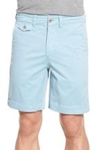 Men's Vintage 1946 'sunny' Stretch Chino Shorts - Blue