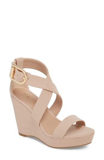 Women's Bcbg Jae Wedge Sandal M - Pink