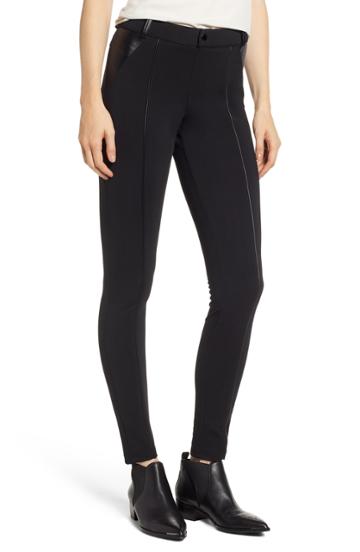 Women's Zeza B By Hue Luxe Ponte Leggings - Black