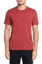 Men's James Perse Crewneck Jersey T-shirt (s) - Red
