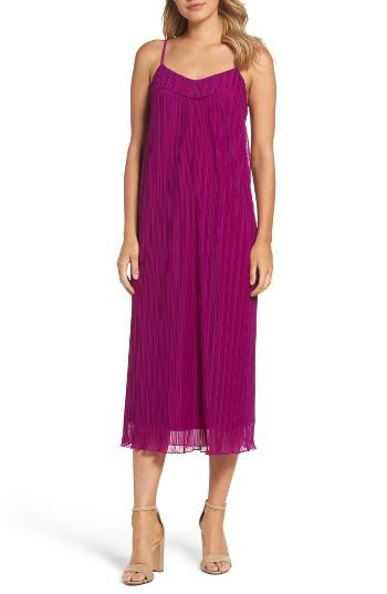 Women's Maggy London Textured Slipdress - Purple