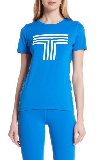 Women's Tory Sport Logo Graphic Tee - Blue