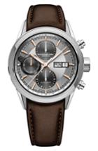 Men's Raymond Weil Freelancer Chronograph Automatic Leather Strap Watch, 42mm