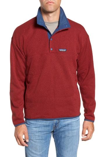 Men's Patagonia Lightweight Better Sweater Pullover - Red